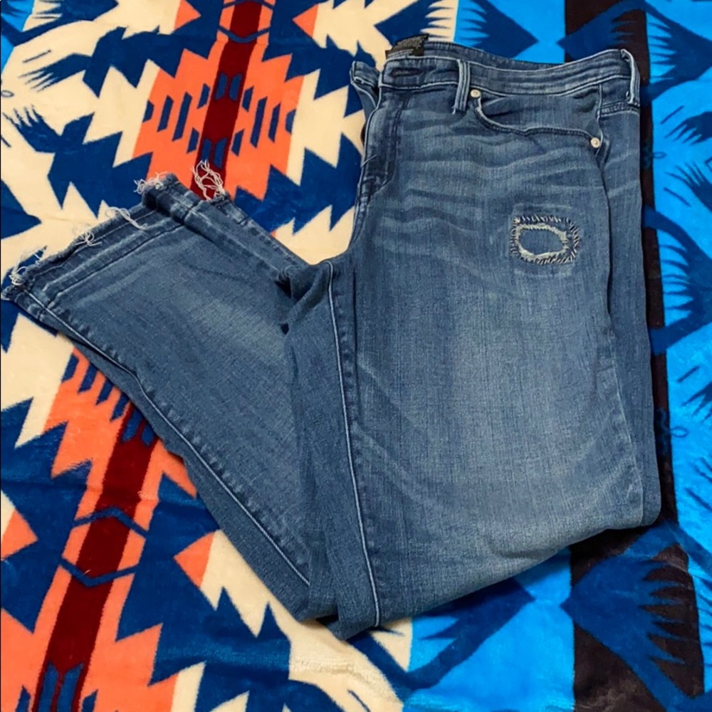 Mossimo size 16 Hi rise straight